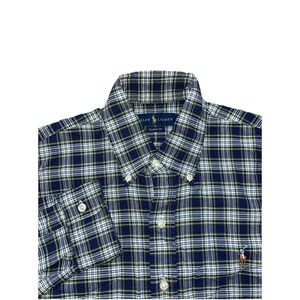 Polo Ralph Lauren‎ Classic Fit L/S Shirt Multicolored Plaid Flesh Pony Men's S